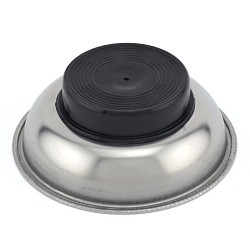 THE MAGNETIC SOURCE™ 07683 Magnetic Tray, 3 in Dia, 1.15 in Height, Stainless Steel